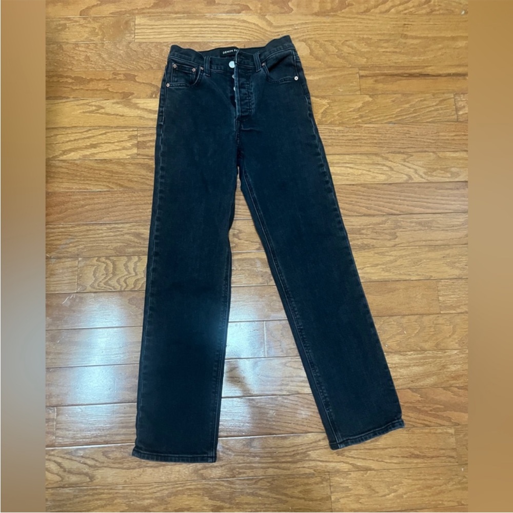 Aritzia. The Arlo high rise straight Jean size 24 - Picture 4 of 11